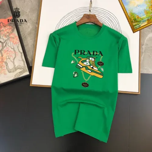 Cheap Prada T-Shirts Short Sleeved For Unisex #1445459, $$25.00 USD On Prada T-Shirts
