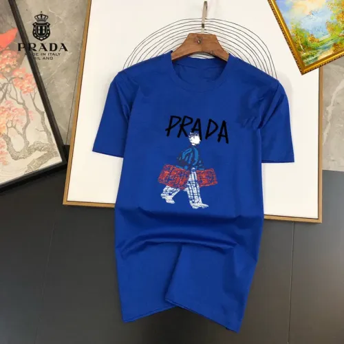 Cheap Prada T-Shirts Short Sleeved For Unisex #1445493, $$25.00 USD On Prada T-Shirts