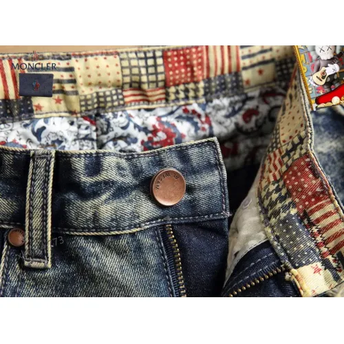 Replica Moncler Jeans For Men #1445511 $40.00 USD for Wholesale