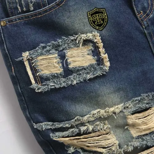 Replica Philipp Plein PP Jeans For Men #1445515 $40.00 USD for Wholesale