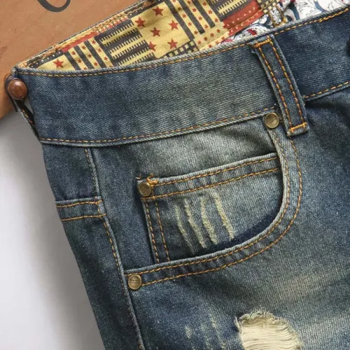 Replica Moncler Jeans For Men #1445521 $40.00 USD for Wholesale