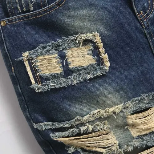 Replica Fendi Jeans For Men #1445524 $40.00 USD for Wholesale