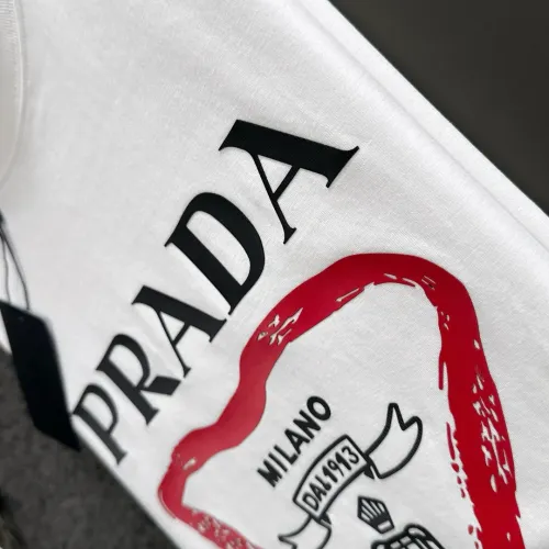 Replica Prada T-Shirts Short Sleeved For Men #1445543 $40.00 USD for Wholesale