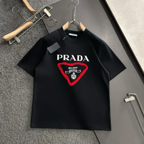 Cheap Prada T-Shirts Short Sleeved For Men #1445544, $$40.00 USD On Prada T-Shirts