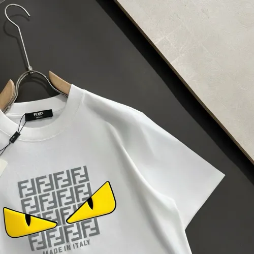 Replica Fendi T-Shirts Short Sleeved For Men #1445545 $40.00 USD for Wholesale