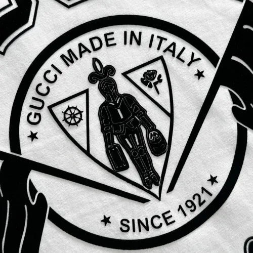 Replica Gucci T-Shirts Short Sleeved For Men #1445547 $40.00 USD for Wholesale