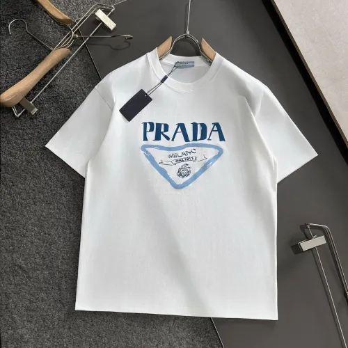 Cheap Prada T-Shirts Short Sleeved For Men #1445555, $$40.00 USD On Prada T-Shirts