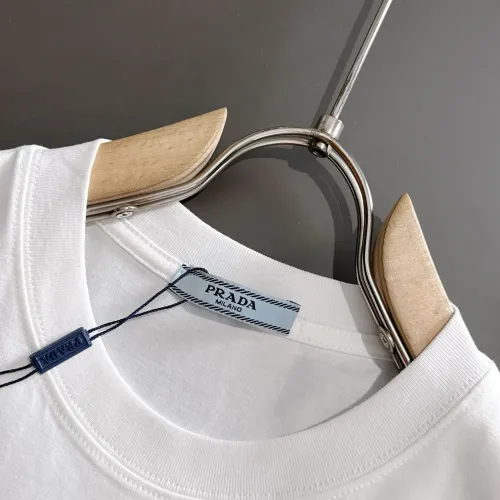 Replica Prada T-Shirts Short Sleeved For Men #1445555 $40.00 USD for Wholesale