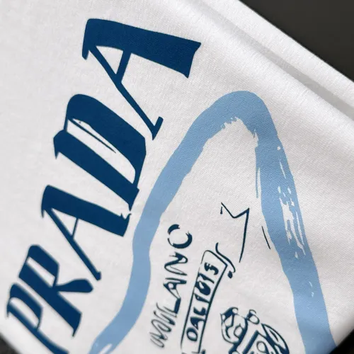 Replica Prada T-Shirts Short Sleeved For Men #1445555 $40.00 USD for Wholesale