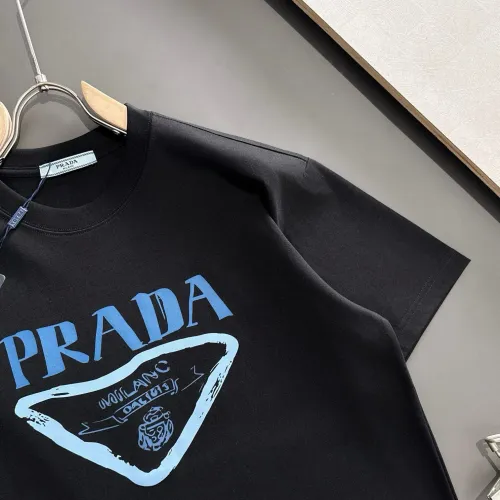 Replica Prada T-Shirts Short Sleeved For Men #1445556 $40.00 USD for Wholesale