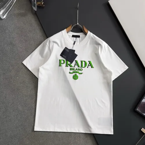 Cheap Prada T-Shirts Short Sleeved For Men #1445583, $$40.00 USD On Prada T-Shirts
