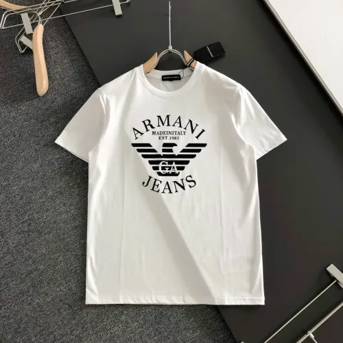 Cheap Armani T-Shirts Short Sleeved For Men #1445587, $$40.00 USD On Armani T-Shirts
