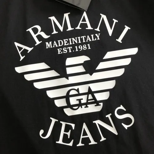 Replica Armani T-Shirts Short Sleeved For Men #1445588 $40.00 USD for Wholesale