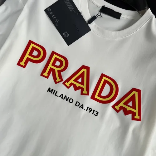 Replica Prada T-Shirts Short Sleeved For Men #1445599 $40.00 USD for Wholesale