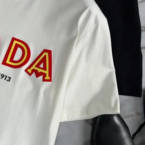 Replica Prada T-Shirts Short Sleeved For Men #1445599 $40.00 USD for Wholesale