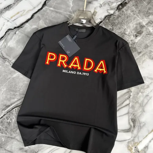 Cheap Prada T-Shirts Short Sleeved For Men #1445600, $$40.00 USD On Prada T-Shirts