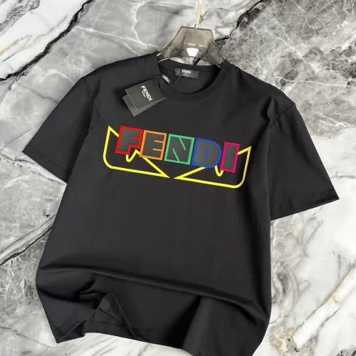 Cheap Fendi T-Shirts Short Sleeved For Men #1445612, $$40.00 USD On Fendi T-Shirts