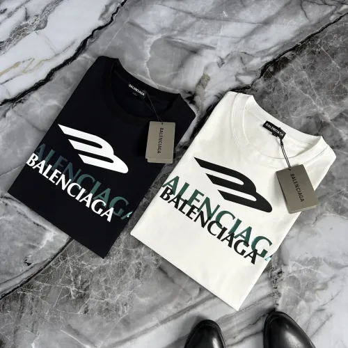 Replica Balenciaga T-Shirts Short Sleeved For Men #1445616 $40.00 USD for Wholesale