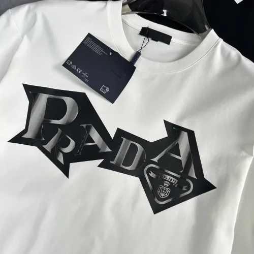 Replica Prada T-Shirts Short Sleeved For Men #1445619 $40.00 USD for Wholesale