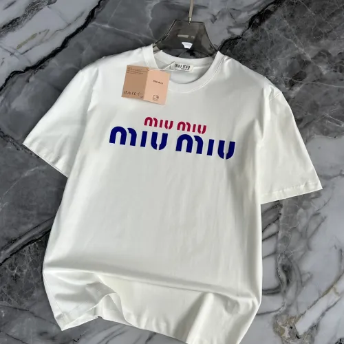 Cheap MIU MIU T-Shirts Short Sleeved For Men #1445623, $$40.00 USD On MIU MIU T-Shirts