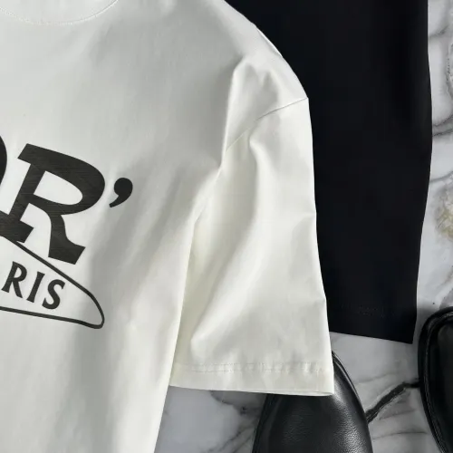 Replica Christian Dior T-Shirts Short Sleeved For Men #1445627 $40.00 USD for Wholesale