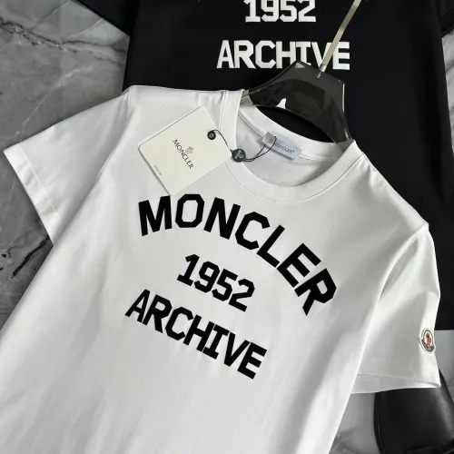 Replica Moncler T-Shirts Short Sleeved For Men #1445629 $40.00 USD for Wholesale