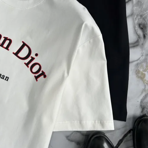 Replica Christian Dior T-Shirts Short Sleeved For Men #1445631 $40.00 USD for Wholesale