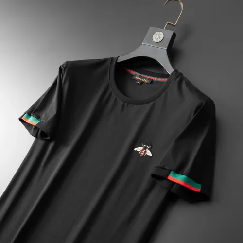 Replica Gucci Tracksuits Short Sleeved For Men #1445677 $68.00 USD for Wholesale