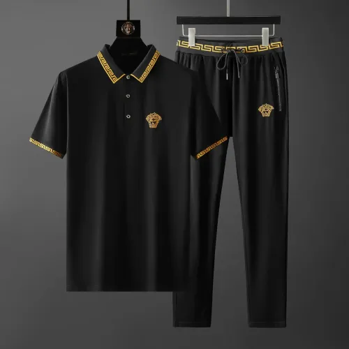 Cheap Versace Tracksuits Short Sleeved For Men #1445696, $$72.00 USD On Versace Tracksuits