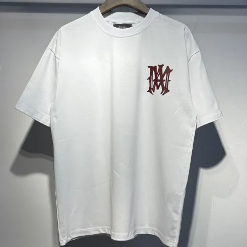 Cheap Amiri T-Shirts Short Sleeved For Unisex #1445721, $$32.00 USD On Amiri T-Shirts