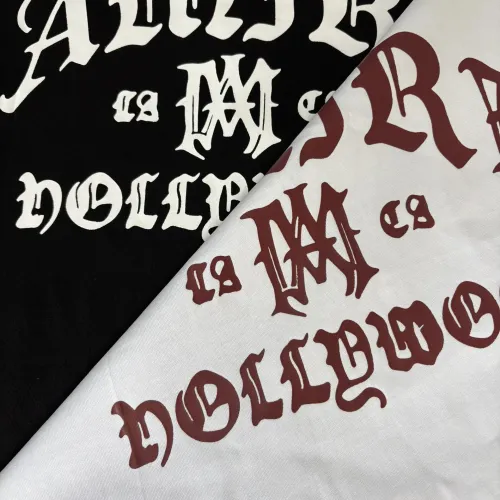 Replica Amiri T-Shirts Short Sleeved For Unisex #1445722 $32.00 USD for Wholesale