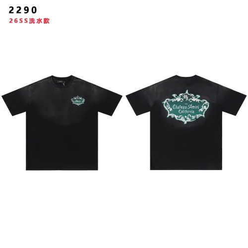 Cheap Amiri T-Shirts Short Sleeved For Unisex #1445731, $$32.00 USD On Amiri T-Shirts