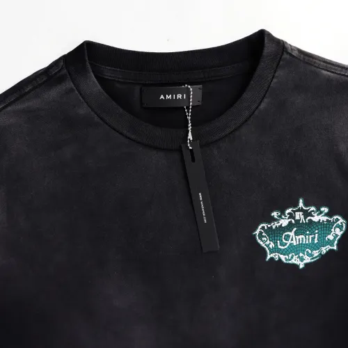 Replica Amiri T-Shirts Short Sleeved For Unisex #1445731 $32.00 USD for Wholesale