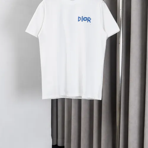 Replica Christian Dior T-Shirts Short Sleeved For Men #1445751 $36.00 USD for Wholesale
