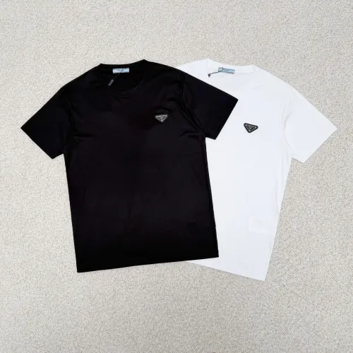 Replica Prada T-Shirts Short Sleeved For Men #1445760 $34.00 USD for Wholesale