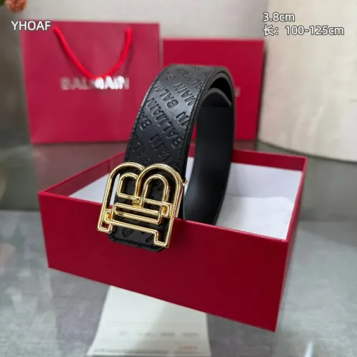 Replica Balmain AAA Quality Belts For Men #1445769 $64.00 USD for Wholesale
