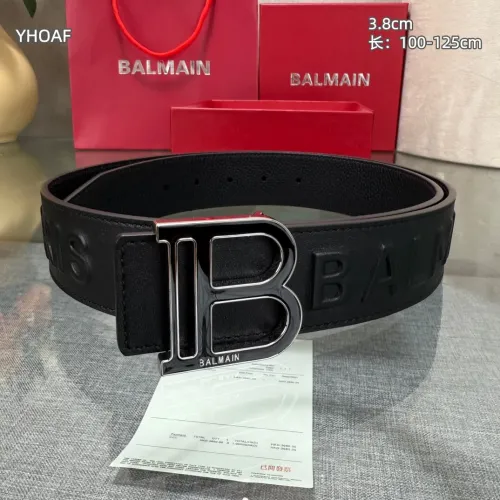 Replica Balmain AAA Quality Belts For Men #1445772 $64.00 USD for Wholesale