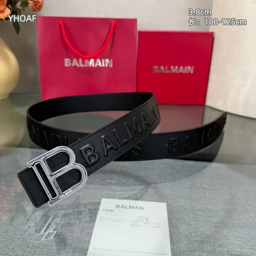 Replica Balmain AAA Quality Belts For Men #1445776 $64.00 USD for Wholesale