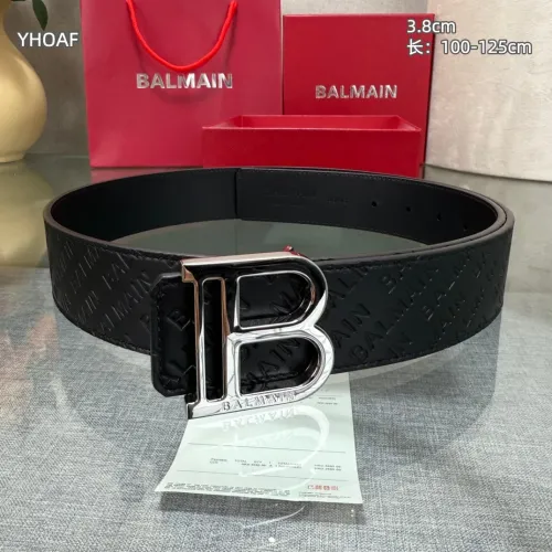 Replica Balmain AAA Quality Belts For Men #1445779 $64.00 USD for Wholesale
