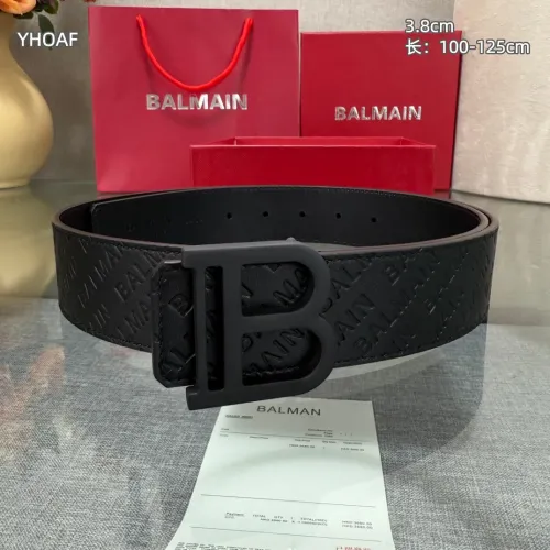 Replica Balmain AAA Quality Belts For Men #1445780 $64.00 USD for Wholesale