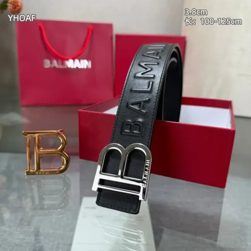 Replica Balmain AAA Quality Belts For Men #1445782 $64.00 USD for Wholesale