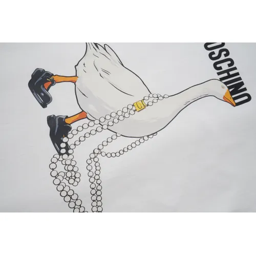 Replica Moschino T-Shirts Short Sleeved For Unisex #1445784 $34.00 USD for Wholesale