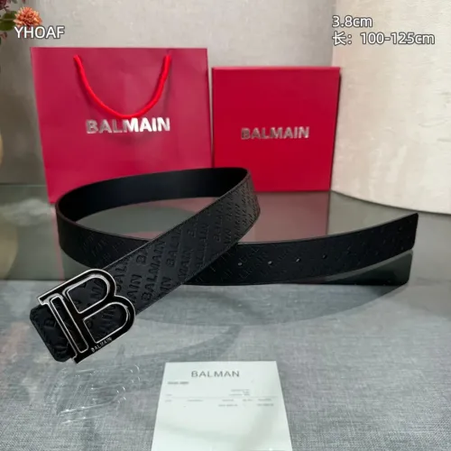 Replica Balmain AAA Quality Belts For Men #1445785 $64.00 USD for Wholesale