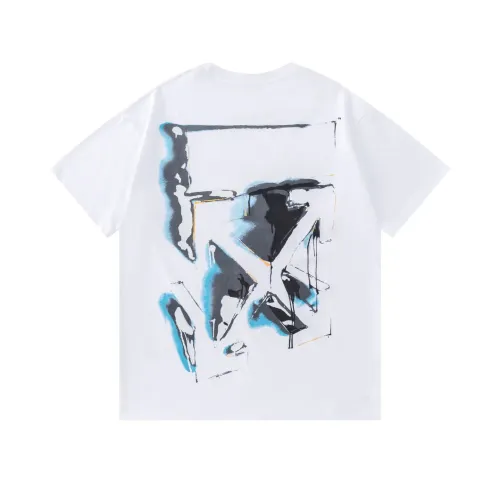 Cheap Off-White T-Shirts Short Sleeved For Unisex #1445818, $$32.00 USD On Off-White T-Shirts