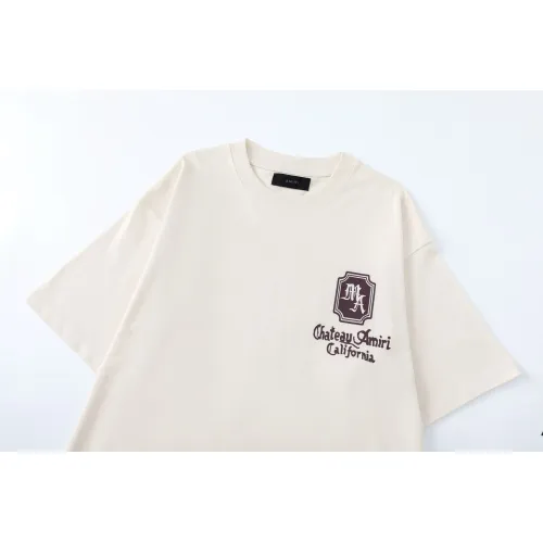 Replica Amiri T-Shirts Short Sleeved For Unisex #1445835 $40.00 USD for Wholesale