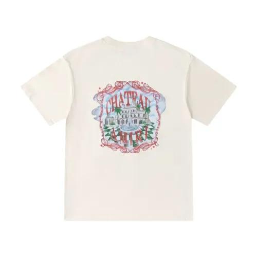 Cheap Amiri T-Shirts Short Sleeved For Unisex #1445839, $$39.00 USD On Amiri T-Shirts