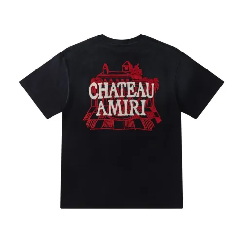 Cheap Amiri T-Shirts Short Sleeved For Unisex #1445847, $$45.00 USD On Amiri T-Shirts