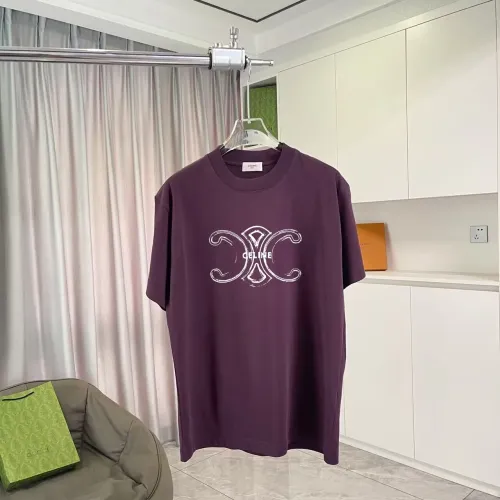 Cheap Celine T-Shirts Short Sleeved For Unisex #1445870, $$42.00 USD On Celine T-Shirts