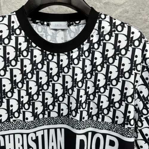 Replica Christian Dior T-Shirts Short Sleeved For Men #1445991 $45.00 USD for Wholesale