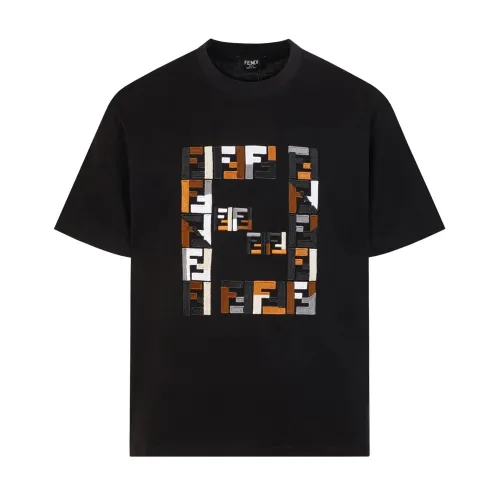 Cheap Fendi T-Shirts Short Sleeved For Unisex #1446082, $$42.00 USD On Fendi T-Shirts